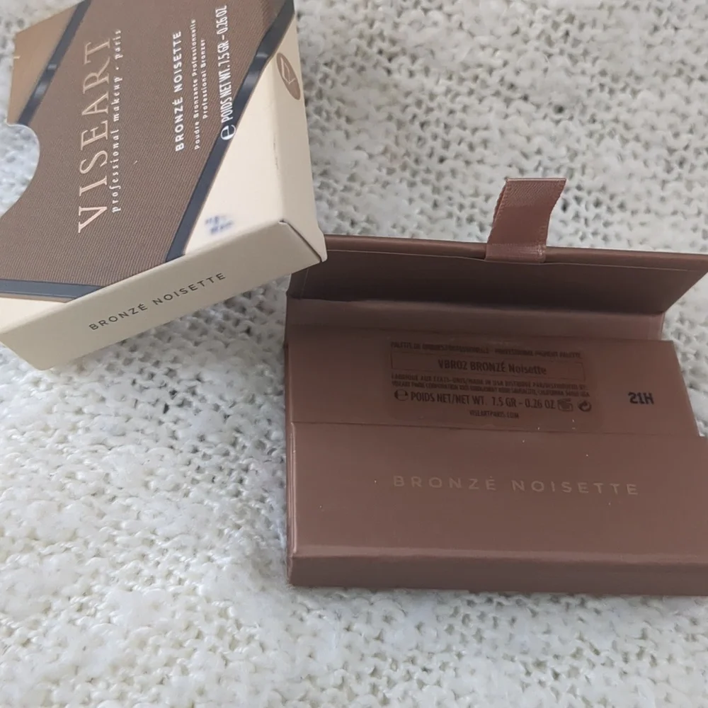 VISEART Bronzé Palette in Bronzé Noisette, 7.5g/0.26oz